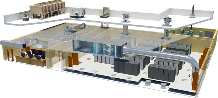 سیستم تهویه مراکز پردازش داده